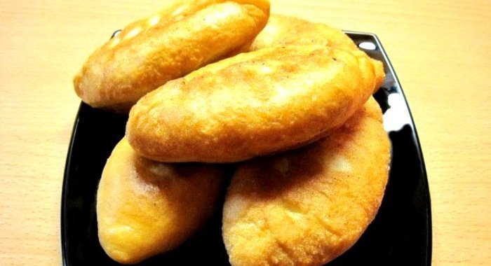 Пирожки жареные с мясом