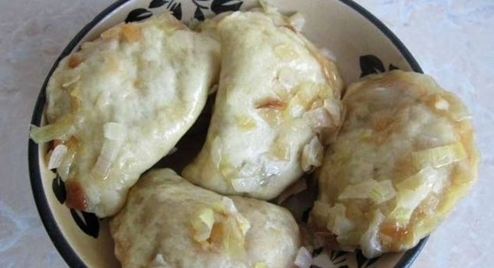 Вареники с капустой на пару