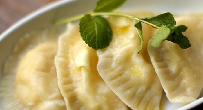 Вареники с сыром сулугуни