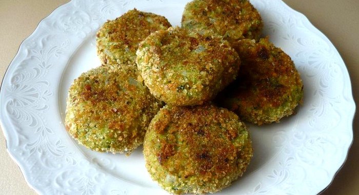Котлеты постные овощные с брокколи