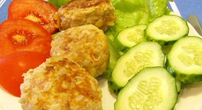 Тефтели с рисом и мясом