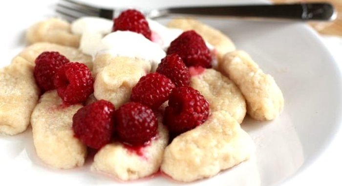 Ленивые творожные вареники