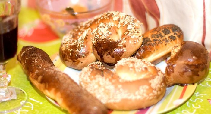 Булочки с черносливом