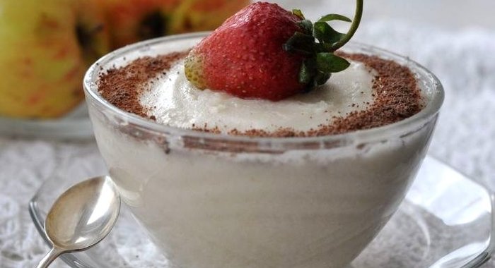 Яблочный мусс с манкой