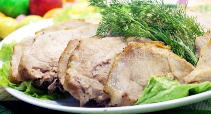 Запеченное мясо в фольге