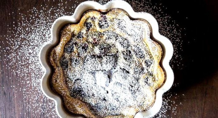 Клафути с вишней