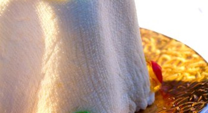 Пасха с изюмом, лимоном и кардамоном