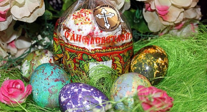 Пасхальные яйца Крапинка