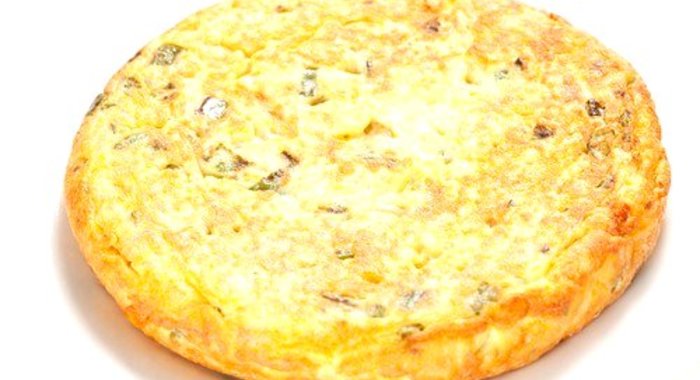 Тортилья с цукини и голубым сыром