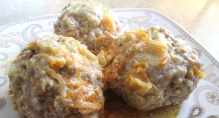 Тефтели с овощами