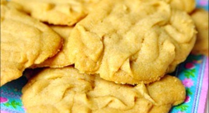 Ванильное печенье с лимонной цедрой