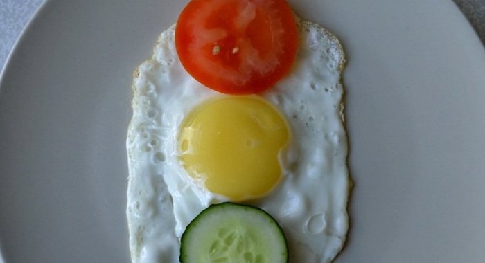 Яичница для детей