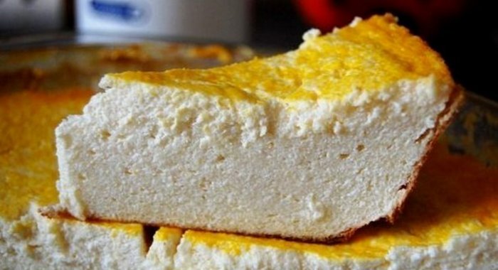 Диетическая творожная запеканка