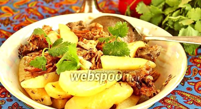 Жаркое из баранины с тимьяном