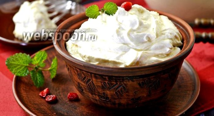 Творожный крем со сгущёнкой