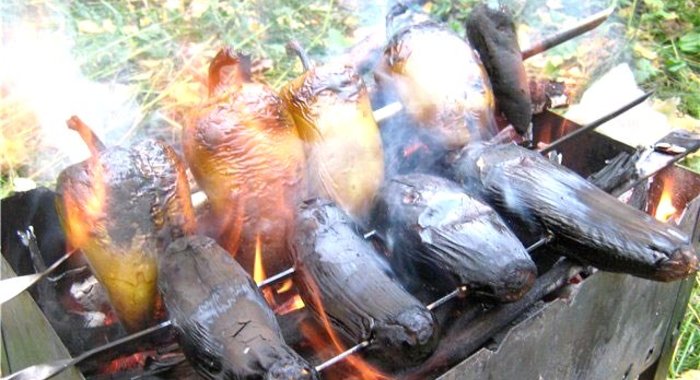 Шашлык из овощей по‑армянски