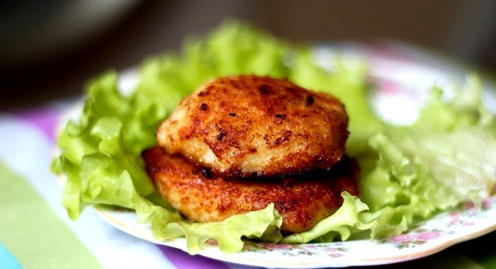 Котлеты из курицы с сыром