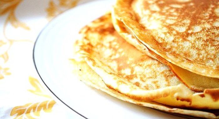 Тонкие блинчики на воде