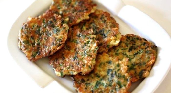 Оладьи из лука