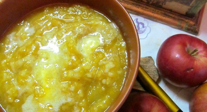 Каша из тыквы с рисом в мультиварке