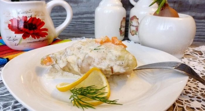 Голубцы с картофелем