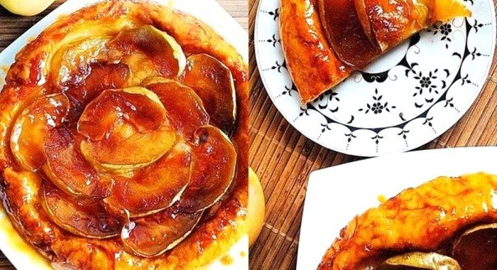 Тарт татен с яблоками