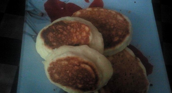 Воздушные кефирные оладьи