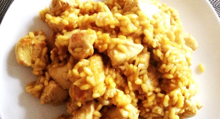 Ризотто с куриной грудкой