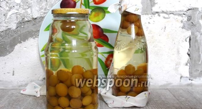 Компот из алычи на зиму