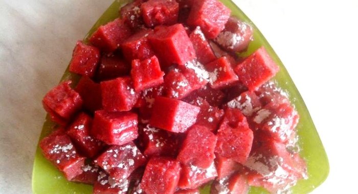 Клубничные желейные конфеты