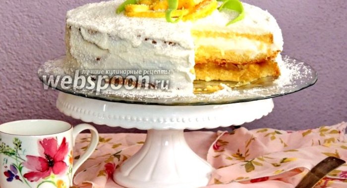 Торт «Пина-колада»