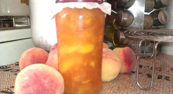 Персиковый джем в хлебопечке