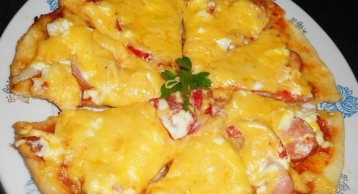 Пицца на сковороде