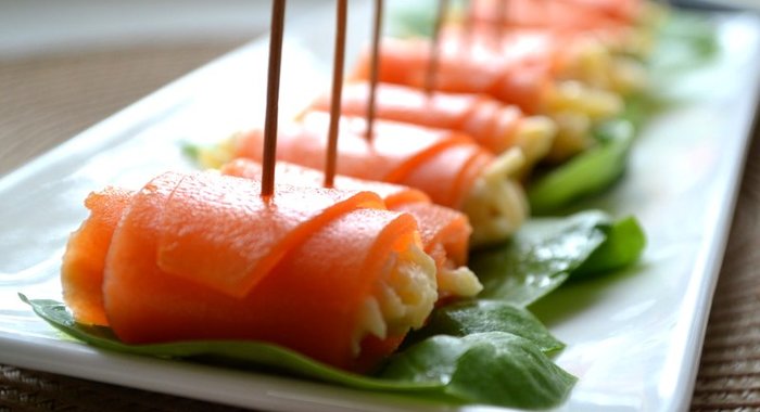 Морковные роллы