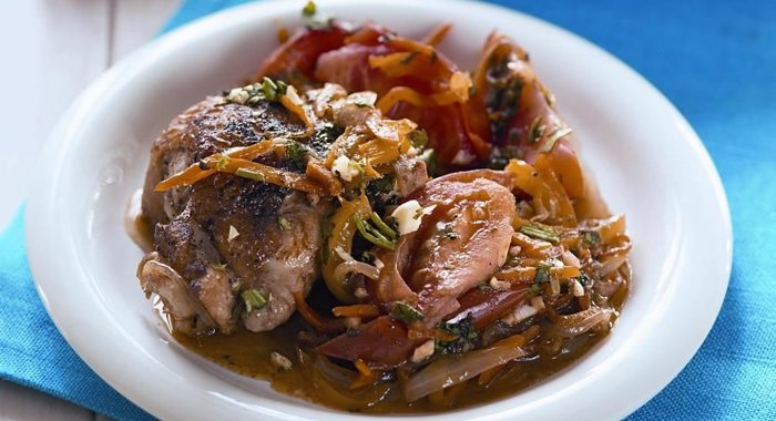 Жаркое из курицы по-хорватски