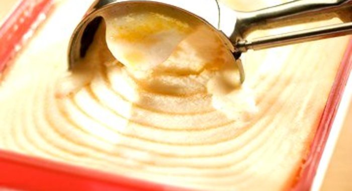 Итальянское персиковое мороженое (Gelato)