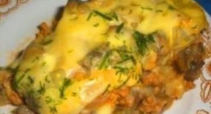 Лазанья из капусты