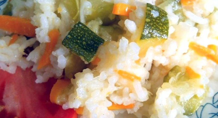 Плов с кабачками