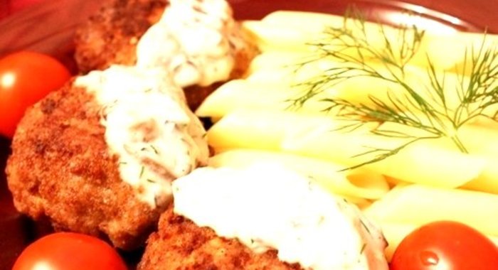 Биточки из свиного фарша