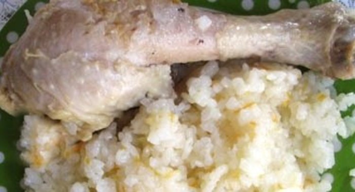 Плов в пароварке с курицей