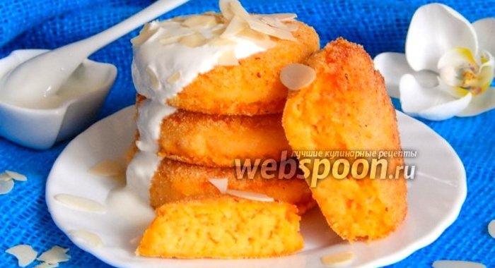Морковные сырники