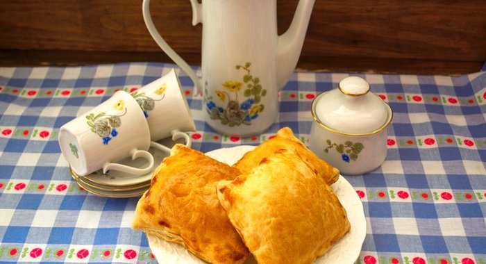 Пирожки с лесными грибами