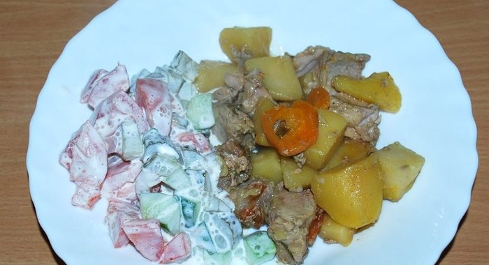 Жаркое в пакете для запекания