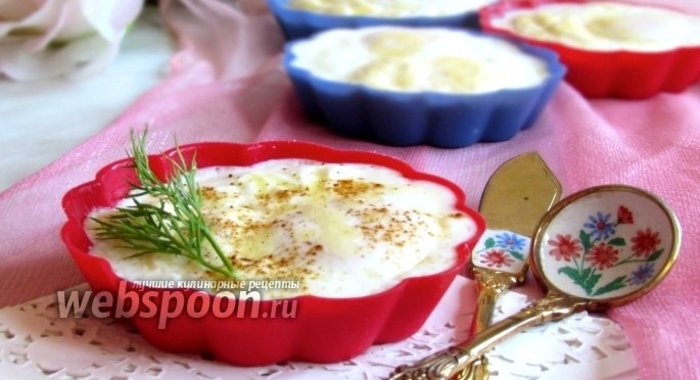 Яичница на пару в мультиварке