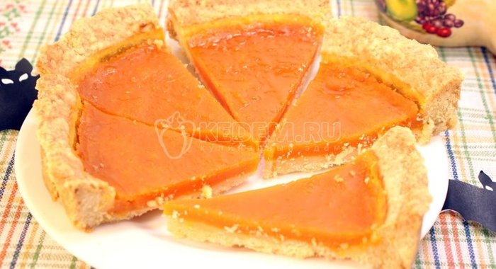 Пирог с начинкой из тыквы