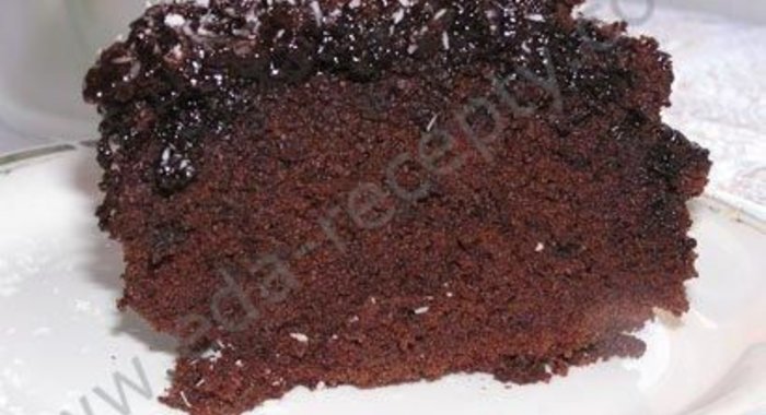Торт с шоколадом