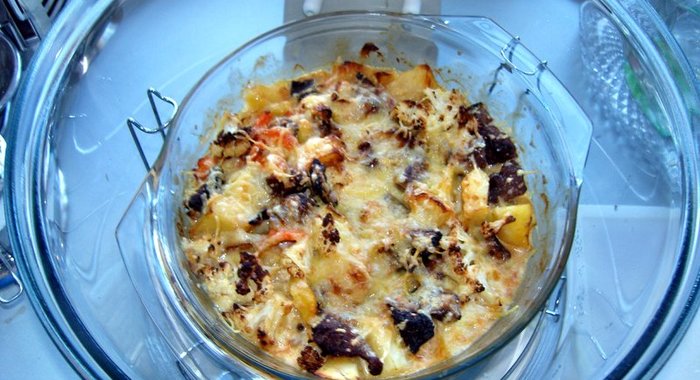 Рагу в аэрогриле