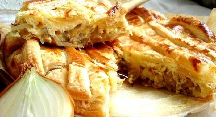Луковый пирог