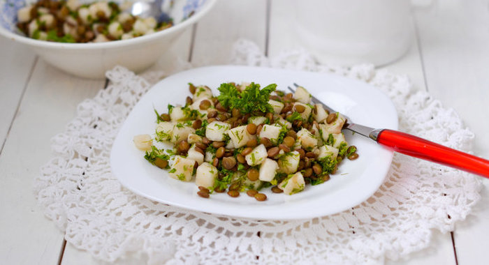 Пирожные с ванильным кремом