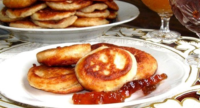Оладьи на кислом молоке